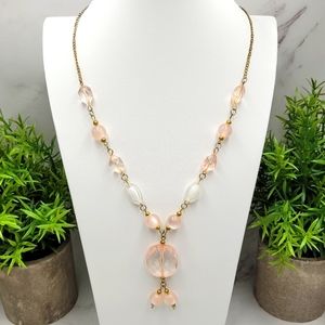 Pink & Gold Necklace